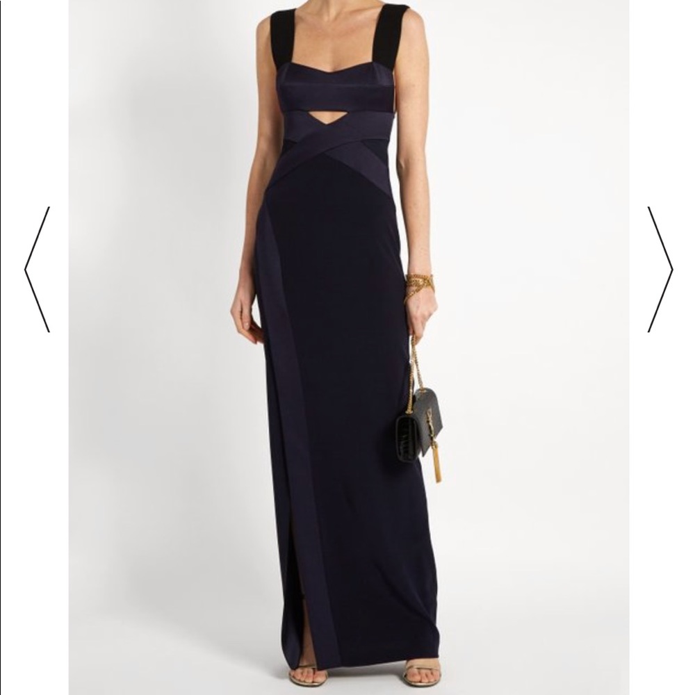 COPY - GALVAN Peek-a-Boo Cut out Gown